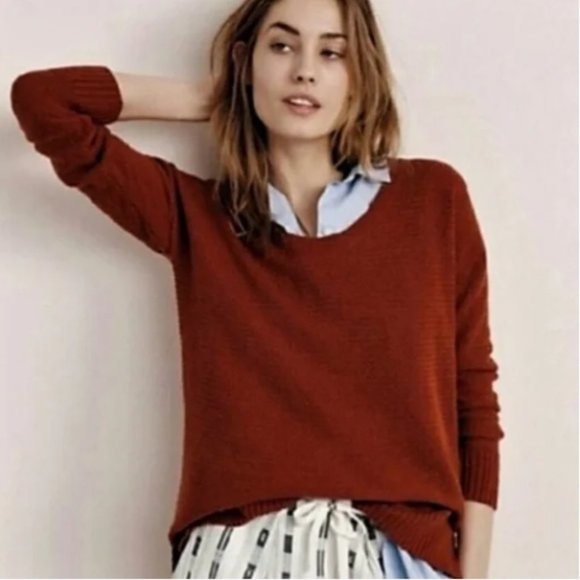 Madewell Chronicle Texture Pullover Sweater - Picture 1 of 9